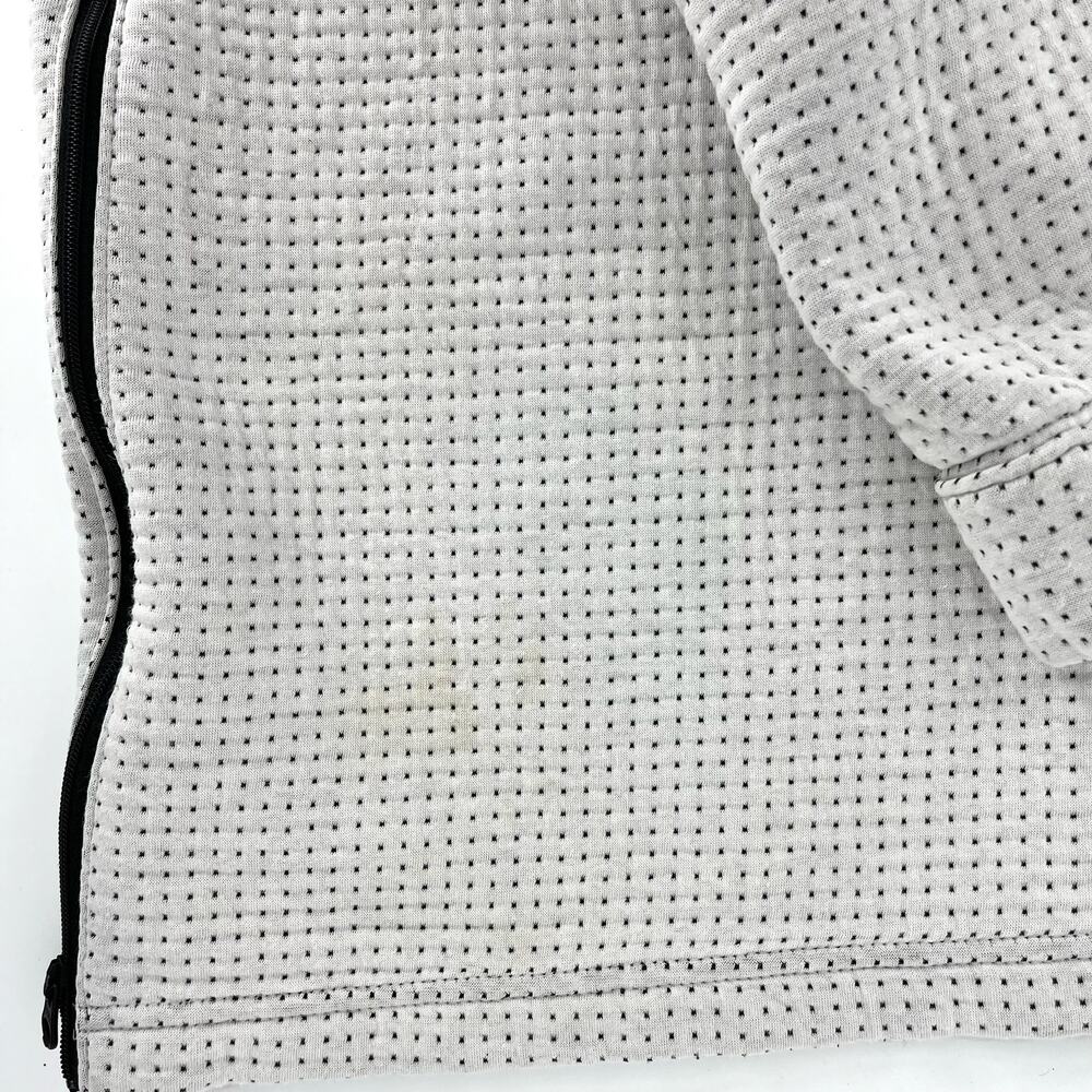 Nike City Women’s S Long Ready Light Bone/Black Wide Leg Fleece‎ Pants - Picture 8 of 14